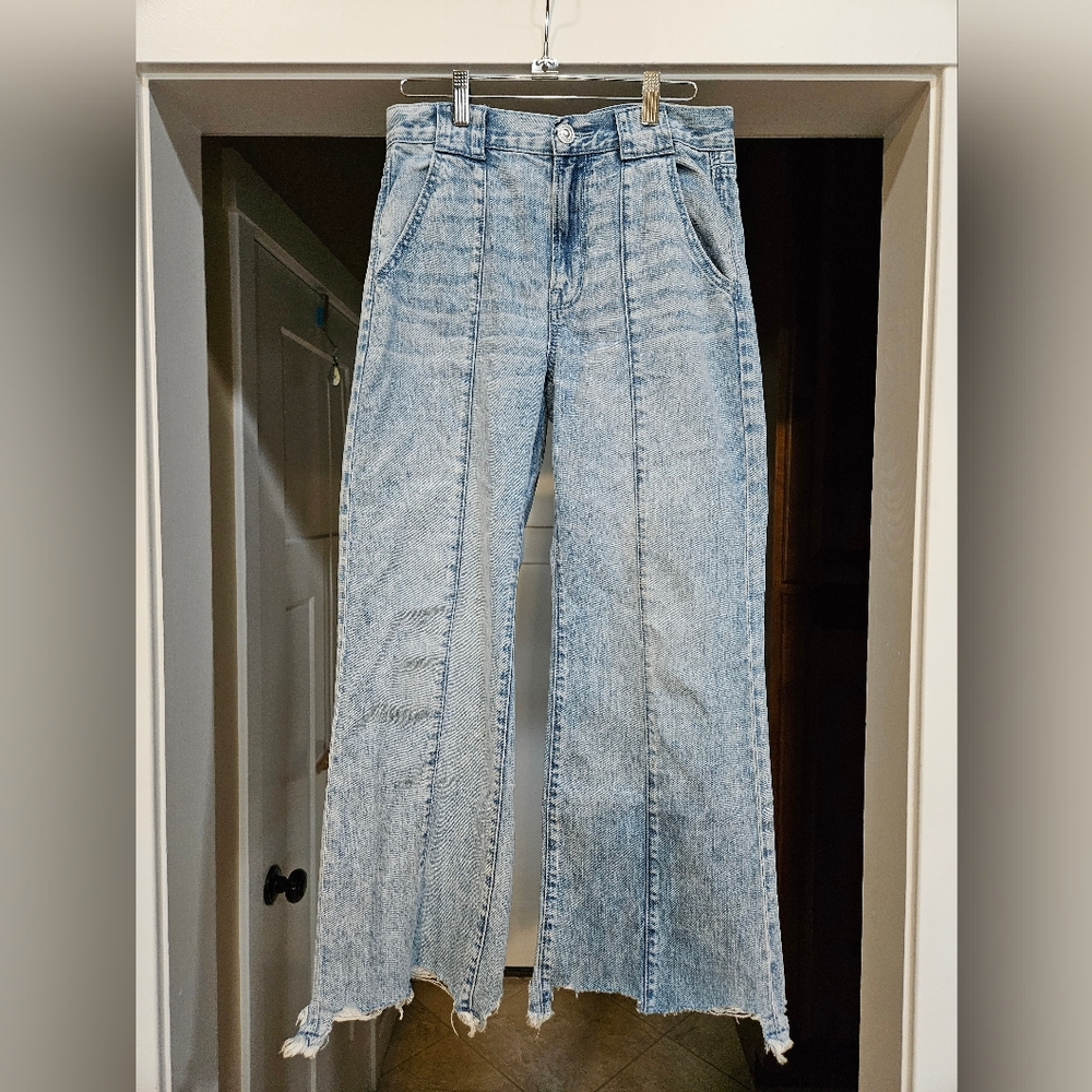 American Eagle Outfitters Light Blue Flare Jeans
